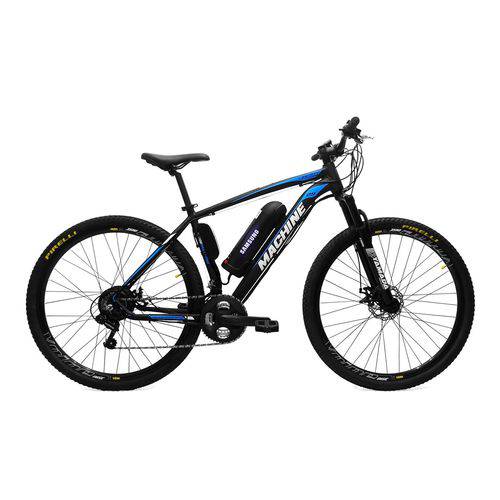 Assistência Técnica, SAC e Garantia do produto Bicicleta Elétrica Machine Motors Liberty Lithium 350W 36V Preto/Azul