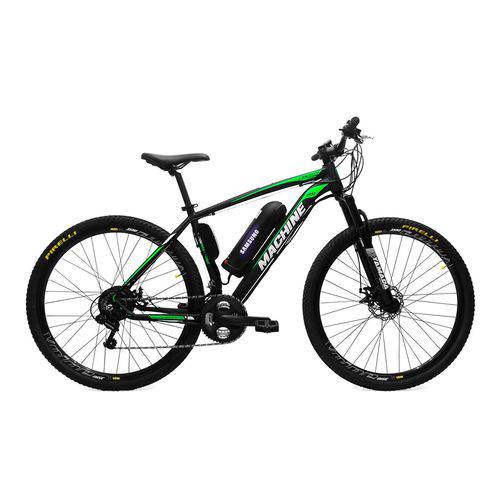 Assistência Técnica, SAC e Garantia do produto Bicicleta Elétrica Machine Motors Liberty Lithium 350W 36V Preto/Verde