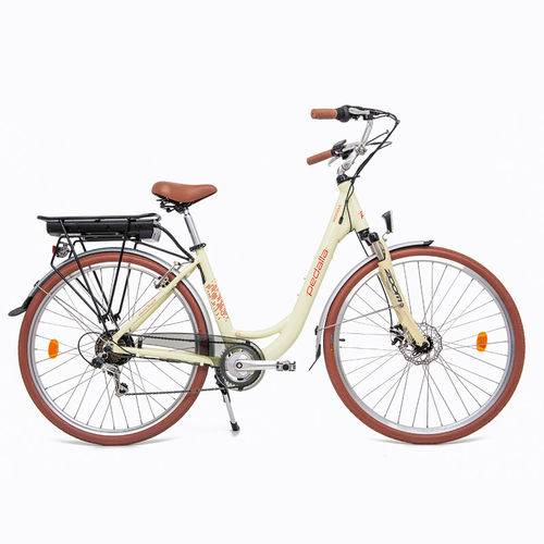 Assistência Técnica, SAC e Garantia do produto Bicicleta Elétrica Pedalla Rodda Unissex Creme