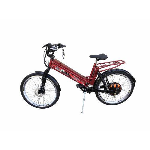 Assistência Técnica, SAC e Garantia do produto Bicicleta Elétrica Scooter Brasil 850W com Suspensão e Garupa Cereja