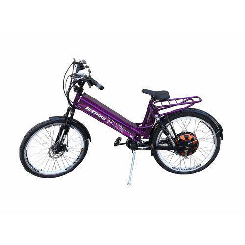 Assistência Técnica, SAC e Garantia do produto Bicicleta Eletrica Scooter Brasil 850W com Suspensão e Garupa Violeta