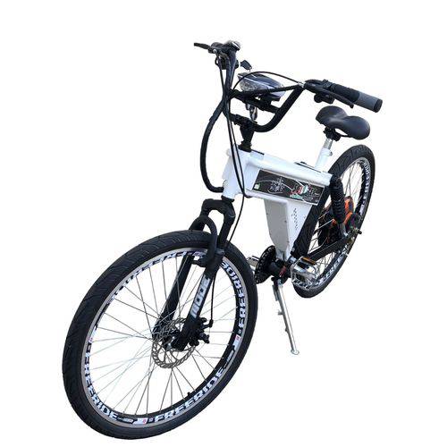 Assistência Técnica, SAC e Garantia do produto Bicicleta Elétrica Scooter Brasil 850W Sport MTB Branca (Com Farol e Alarme)