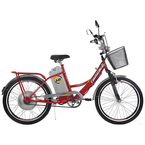 Assistência Técnica, SAC e Garantia do produto Bicicleta Elétrica TKX City Plus Aro 24 350W Vermelha - Track Bikes