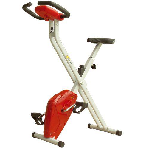 Assistência Técnica, SAC e Garantia do produto Bicicleta Ergométrica Dobrável Konnen Fitness X-Bike Vermelho/Branco