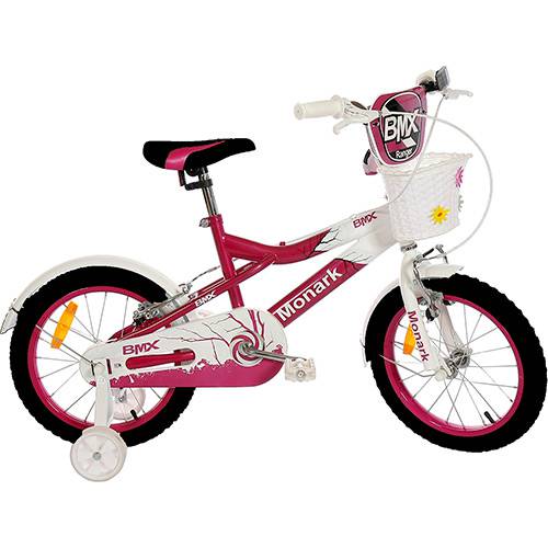 Assistência Técnica, SAC e Garantia do produto Bicicleta Feminina Monark BMX R Aro 16 Rosa