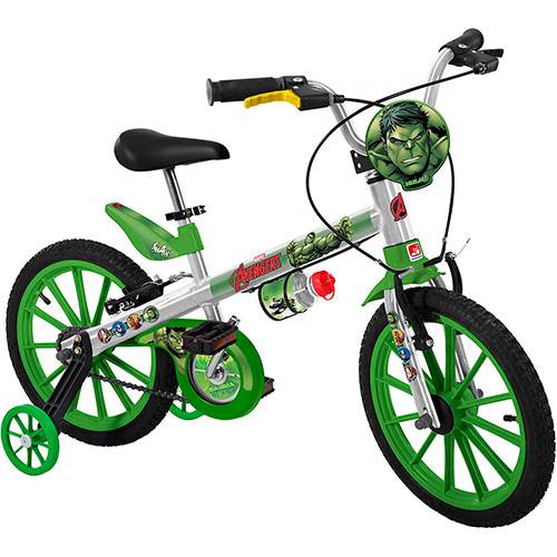 Assistência Técnica, SAC e Garantia do produto Bicicleta Infantil Bandeirante Aro 16 Vingadores Hulk