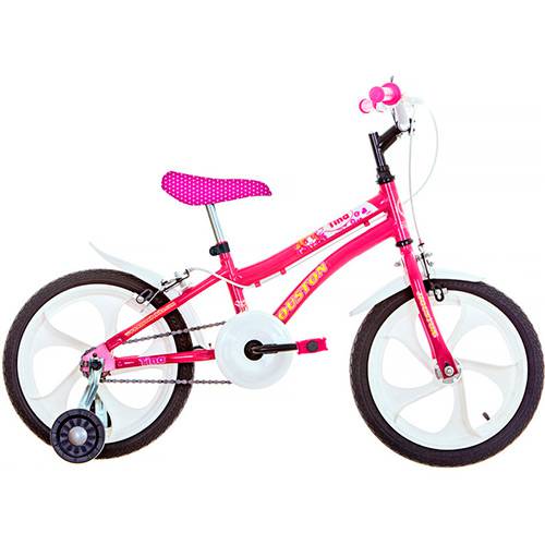 Assistência Técnica, SAC e Garantia do produto Bicicleta Infantil Houston Tina Aro 16 Monovelocidade - Rosa