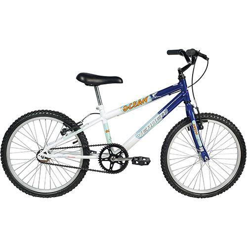 Assistência Técnica, SAC e Garantia do produto Bicicleta Infantil Verden Ocean Az-Br Aro 20 Masculina