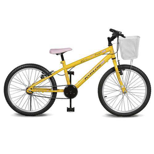 Assistência Técnica, SAC e Garantia do produto Bicicleta Kyklos Aro 20 Magie Sem Marchas Amarelo