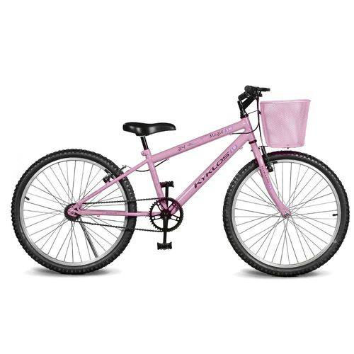Assistência Técnica, SAC e Garantia do produto Bicicleta Kyklos Aro 24 Magie Sem Marchas Rosa