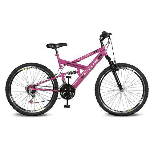 Assistência Técnica, SAC e Garantia do produto Bicicleta Kyklos Aro 26 Caballu 7.5 21V A-36 Pink