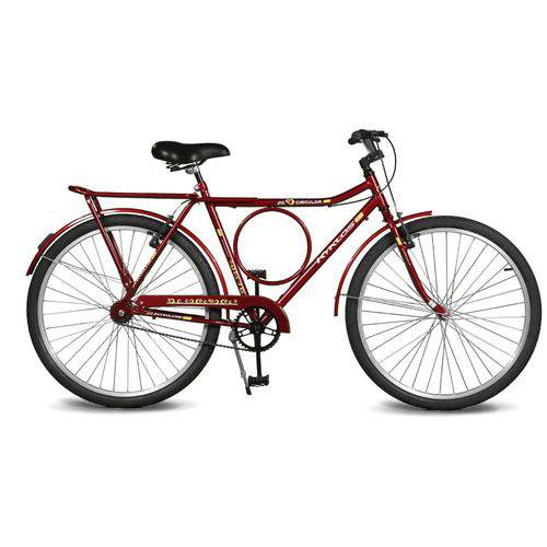 Assistência Técnica, SAC e Garantia do produto Bicicleta Kyklos Aro 26 Circular 5.7 Freio Manual Vermelho