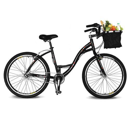 Assistência Técnica, SAC e Garantia do produto Bicicleta Kyklos Aro 26 Urbis 8.7 V-Brake Nexus com Cesta Preto