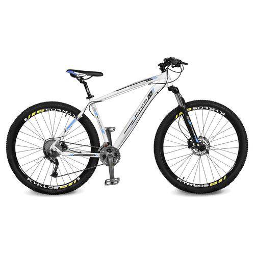 Assistência Técnica, SAC e Garantia do produto Bicicleta Kyklos Aro 29 Endurance 9.9 27 V. Freio Hidráulica com Trava Branco/Azul