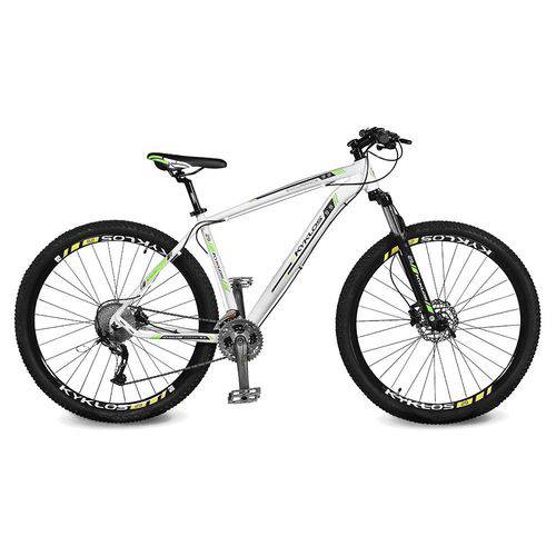 Assistência Técnica, SAC e Garantia do produto Bicicleta Kyklos Aro 29 Endurance 9.9 27 V. Freio Hidráulica com Trava Branco/Verde
