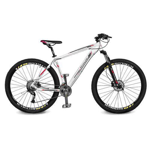 Assistência Técnica, SAC e Garantia do produto Bicicleta Kyklos Aro 29 Endurance 9.9 27 V. Freio Hidráulica com Trava Branco/Vermelho