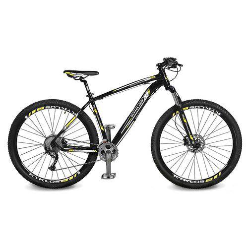 Assistência Técnica, SAC e Garantia do produto Bicicleta Kyklos Aro 29 Endurance 9.9 27 V. Freio Hidráulica com Trava Preto/Amarelo