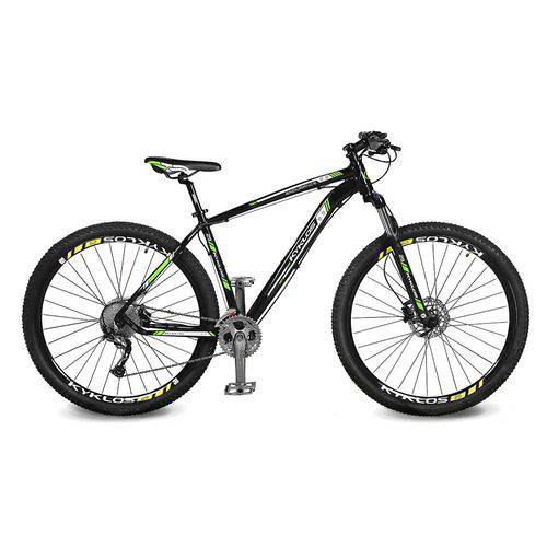 Assistência Técnica, SAC e Garantia do produto Bicicleta Kyklos Aro 29 Endurance 9.9 27 V. Freio Hidráulica com Trava Preto/Verde