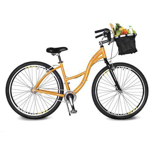 Assistência Técnica, SAC e Garantia do produto Bicicleta Kyklos Aro 29 Urbis 8.4 V-Brake Sem Marcha com Cesta Amarelo