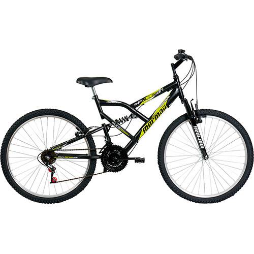 Assistência Técnica, SAC e Garantia do produto Bicicleta Mormaii Aro 26 Fullsion 18 Marchas Preta Fosco