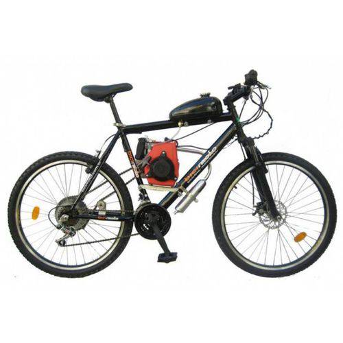 Assistência Técnica, SAC e Garantia do produto Bicicleta Motorizada 49cc 4 Tempos - Quadro de Alumínio - Preta
