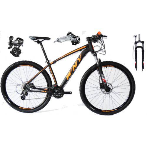 Assistência Técnica, SAC e Garantia do produto Bicicleta Wny 24v Aro 29 Shimano Altus Freio Hidráulico e Suspensão com Trava de Guidão e K7