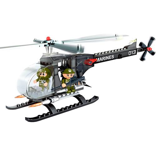 Assistência Técnica, SAC e Garantia do produto Blocos de Montar Banbao Força Tática Helicóptero M2 - 90 Peças