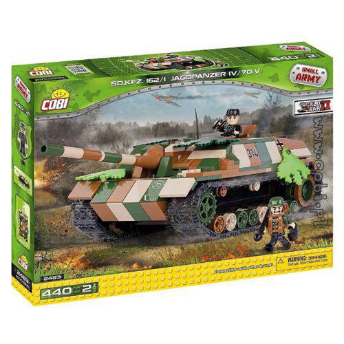 Assistência Técnica, SAC e Garantia do produto Blocos de Montar Tanque Alemão Jagdpanzer IV 70V - 440 Peças - Cobi