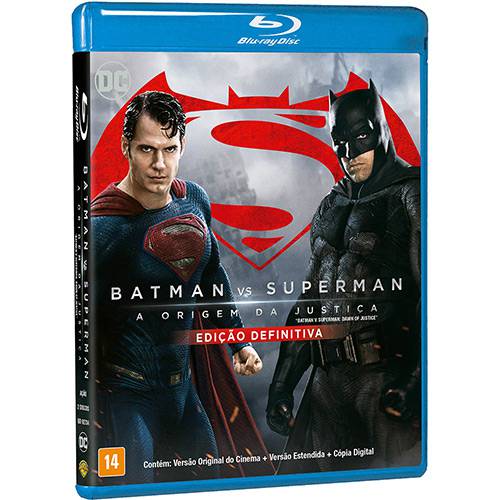 Assistência Técnica, SAC e Garantia do produto Blu-Ray Batman VS Superman: a Origem da Justiça