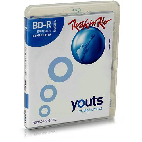 Assistência Técnica, SAC e Garantia do produto Blu-ray-R Youts 4x 25GB Estojo Amaray - Rock In Rio - Microservice