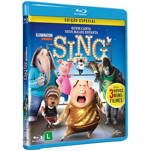Assistência Técnica, SAC e Garantia do produto Blu-ray Sing - Quem Canta Seus Males Espanta