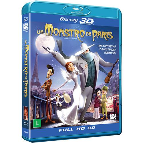 Assistência Técnica, SAC e Garantia do produto Blu-ray - um Monstro em Paris 3D