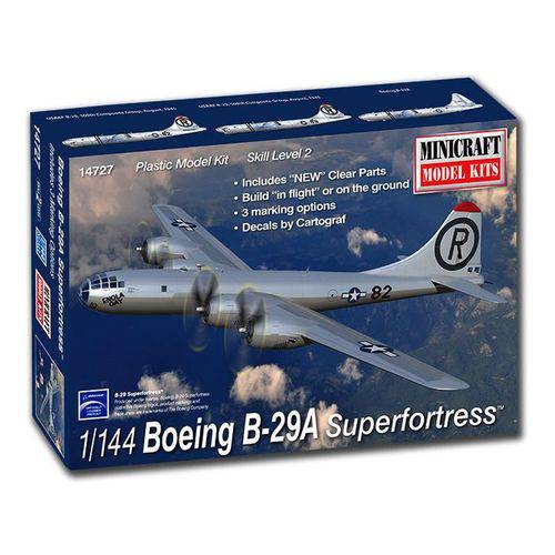Assistência Técnica, SAC e Garantia do produto Boeing B-29A Superfortress - 1/144 - Minicraft 14727