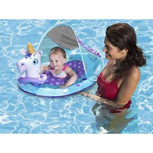 Assistência Técnica, SAC e Garantia do produto Boia Infantil Baby Bote Swimways Animal Friends C/ Cabaninha Cobertura Fps Uv50+