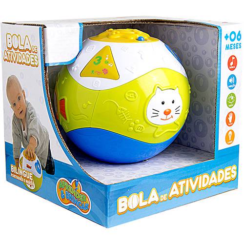 Assistência Técnica, SAC e Garantia do produto Bola de Atividades - Zoop Toys
