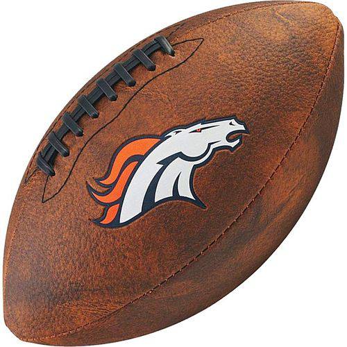 Assistência Técnica, SAC e Garantia do produto Bola de Futebol Americano Wilson THROWBACK NFL Jr. DENVER BRONCOS