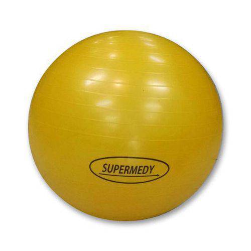 Assistência Técnica, SAC e Garantia do produto Bola de Ginástica 55cm Amarela Supermedy com Bomba