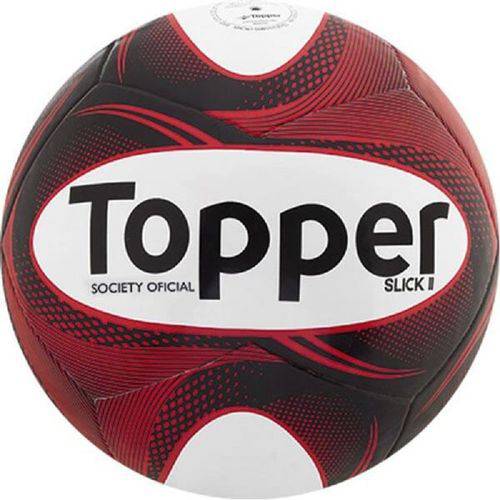 Assistência Técnica, SAC e Garantia do produto Bola Futebol Slick Ii Society Vermelha Topper
