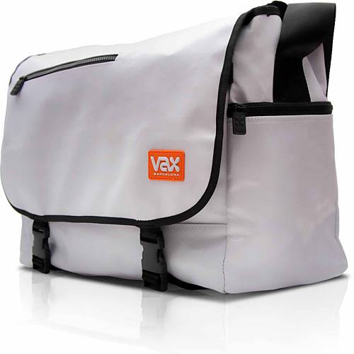 Assistência Técnica, SAC e Garantia do produto Bolsa para Notebook Messenger 7-15" - Vax Barcelona Cinza-Metálica