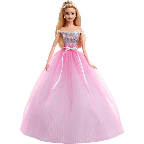 Assistência Técnica, SAC e Garantia do produto Boneca Barbie Colecionável Feliz Aniversário - Mattel