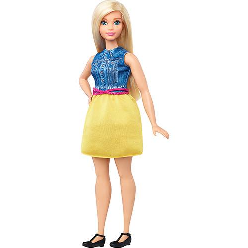 Assistência Técnica, SAC e Garantia do produto Boneca Barbie Fashionistas Chambray Chi - Curvy - Mattel