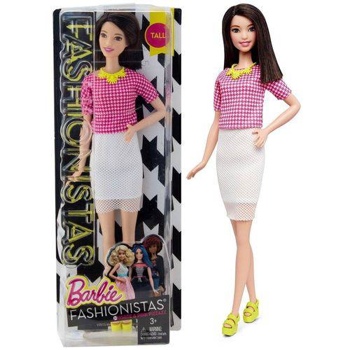 Assistência Técnica, SAC e Garantia do produto Boneca Barbie Fashionistas Oriental Morena Doll Número 30 - Mattel