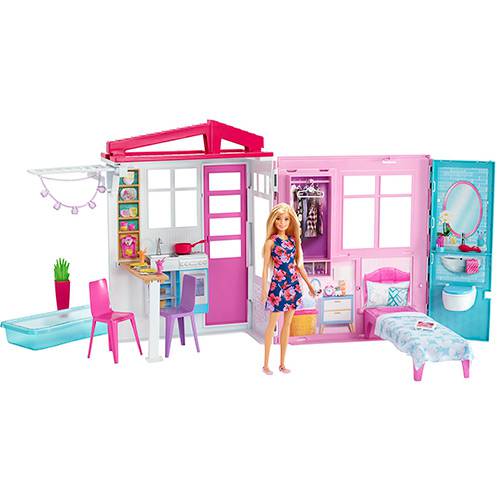 Assistência Técnica, SAC e Garantia do produto Boneca Barbie Mattel Casa Glam FXG55