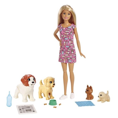 Assistência Técnica, SAC e Garantia do produto Boneca Barbie Treinadora de Cachorrinhos FXH08 Mattel Colorido