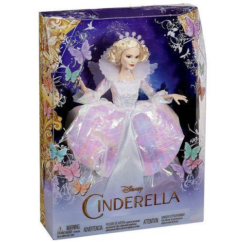 Assistência Técnica, SAC e Garantia do produto Boneca Colecionável Collector Fada Madrinha Luxo da Princesa Cinderela do Filme Disney - Mattel