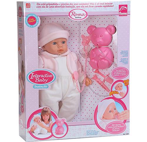 Assistência Técnica, SAC e Garantia do produto Boneca Jensen Interactive Baby Inalação