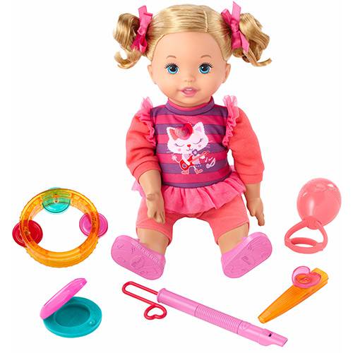 Assistência Técnica, SAC e Garantia do produto Boneca Little Mommy Primeira Aula de Música - Mattel