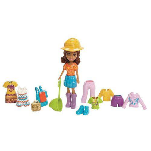 Assistência Técnica, SAC e Garantia do produto Boneca Polly Bolsinha de Férias Aventura na Amazônia - Mattel