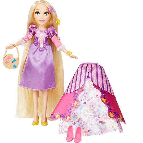 Assistência Técnica, SAC e Garantia do produto Boneca Princesas Disney Lindos Vestidos Rapunzel - Hasbro