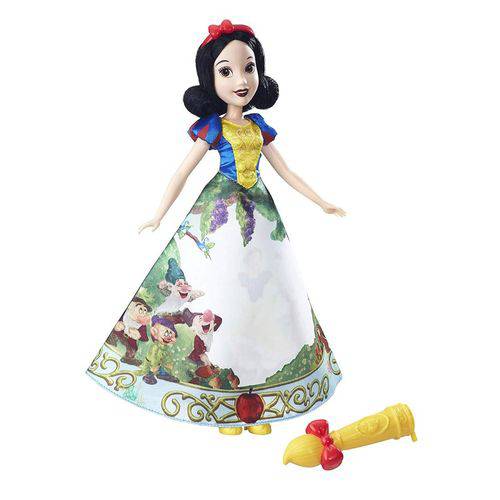 Assistência Técnica, SAC e Garantia do produto Boneca Princesas Disney - Vestido Mágico - Branca de Neve